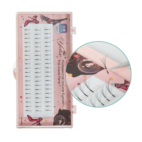 Yelix 0.07 Long Stem Promade Fan Eyelash Extension